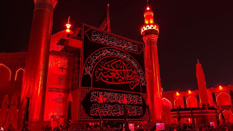 العتبة العلوية المقدسة ترفع راية الحزن استعدادًا لذكرى شهادة أمير المؤمنين.