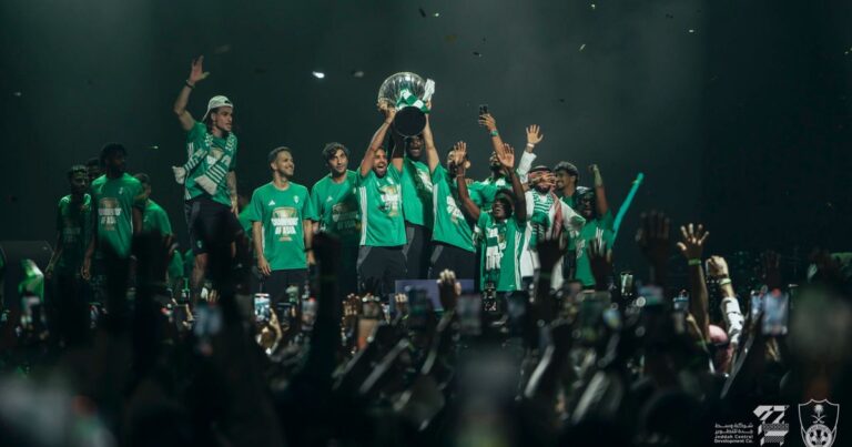 وزير الرياضة السعودي يستقبل الأهلي بعد لقبه بدوري أبطال آسيا