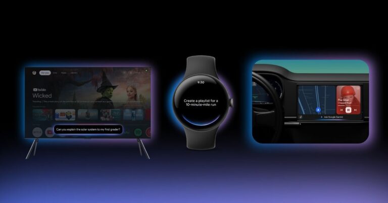 جوجل تضع جيميناي في قلب السيارات والأجهزة القابلة للارتداء سامسونج تطلق أنحف هواتفها "جلاكسي S25 إيدج"