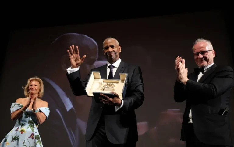 دينزل واشنطن يحصل على السعفة الذهبية الفخرية من مهرجان «كان» السينمائي دينزل واشنطن يحصل على السعفة الذهبية الفخرية من مهرجان «كان» السينمائي