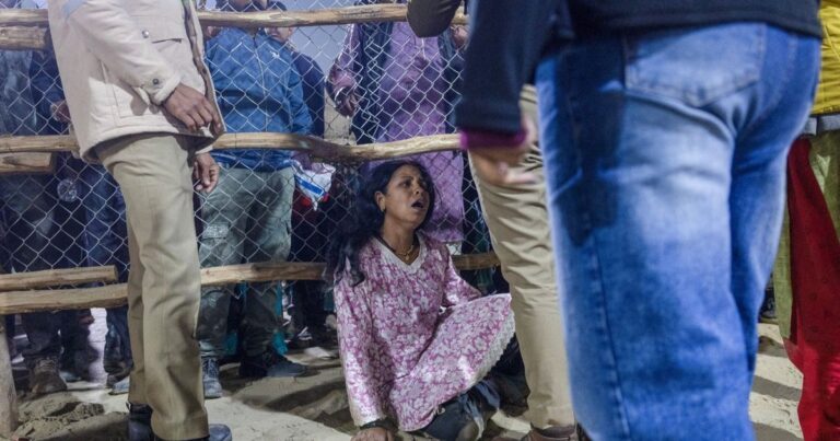 الهند.. ضحايا ومصابون بعد ذعر سببه قفز قرود على سلك كهربائي ضحايا ومصابون في تدافع خلال مهرجان ديني بالهند