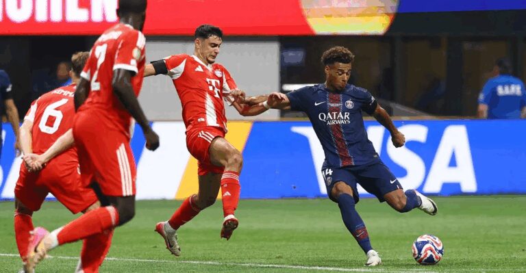 بـ9 لاعبين.. سان جيرمان يجتاز البايرن ويبلغ نصف نهائي كأس العالم للأندية