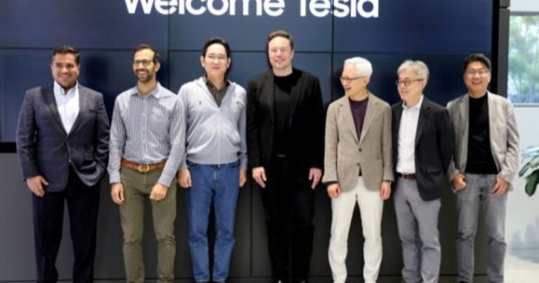 تسلا توقع صفقة لشراء رقائق بقيمة 16.5 مليار دولار من سامسونج تقرير: سامسونج تحقق حلم ماسك بشأن سيارات تسلا