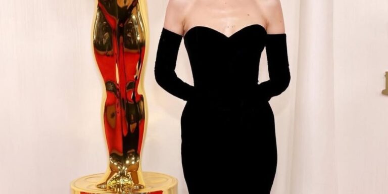 نجمات سجلن حضورهن على السجادة الحمراء في حفل جوائز الأوسكار 2024 بإطلالات لا تنسى