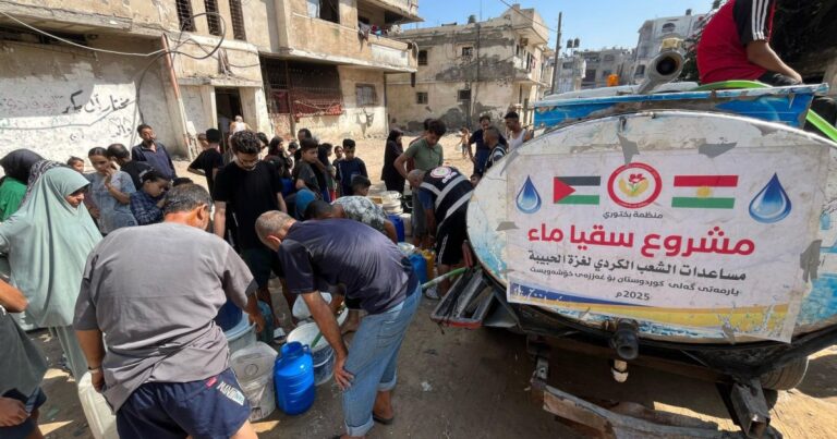 "أحفاد صلاح الدين".. حملة كردية غير مسبوقة لإغاثة غزة | سياسة