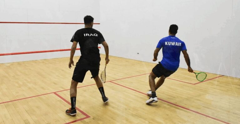 العراق يحقق أول فوز ببطولة مصر الدولية للناشئين بالاسكواش