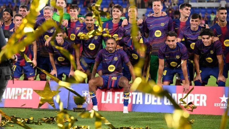 برشلونة الإسباني يكتسح كومو بخماسية في كأس جوان غامبر برشلونة الإسباني يكتسح كومو بخماسية في كأس جوان غامبر