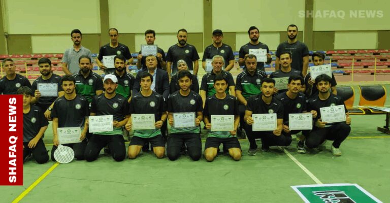 بمشاركة 20 لاعبا ومدربا.. اتحاد كرة السرعة يختتم دورة تأهيلية في ميسان بمشاركة 20 لاعبا ومدربا.. اتحاد كرة السرعة يختتم دورة تأهيلية في ميسان