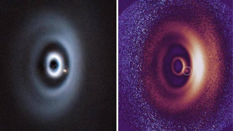 ولادة كوكب جديد داخل قرص نجمي.. حدث كوني استثنائي ولادة كوكب جديد داخل قرص نجمي.. حدث كوني استثنائي