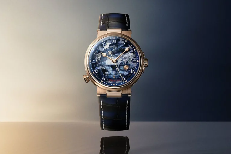 Breguet’s Marine Hora Mundi 5555 تمزج التراث البحري مع إتقان حديث Breguet's Marine Hora Mundi 5555 تمزج التراث البحري مع إتقان حديث