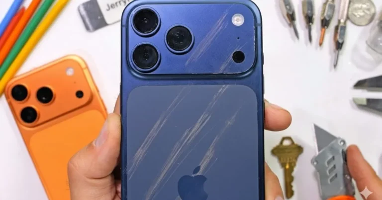 أبل تكشف حقيقة خدوش هواتف آيفون 17