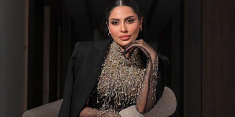 إطلالة فاخرة لإلهام علي بتوقيع المصمم اللبناني بيتر عبد الكريم