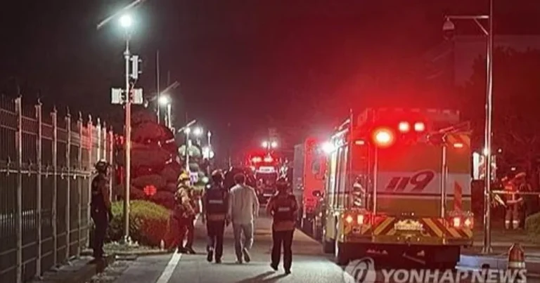 حريق بالمركز الرئيسي للبيانات الحكومية في كوريا الجنوبية حريق بالمركز الرئيسي للبيانات الحكومية في كوريا الجنوبية