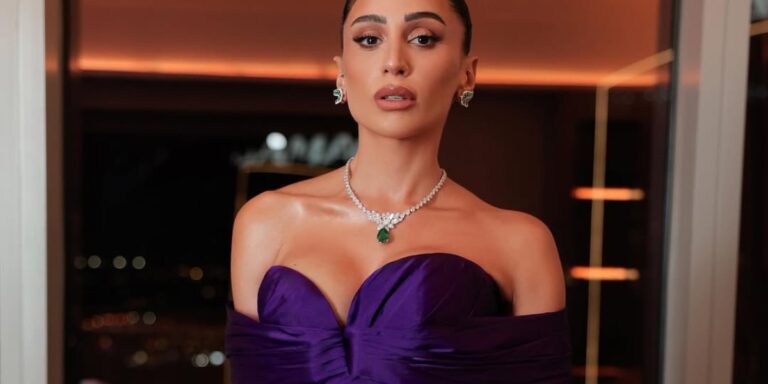 دينا الشربيني تستعد لدراما رمضان بـ "كامل العدد ++"..إليكم جولة على أزيائها لسهرات المساء بتصاميم متفردة