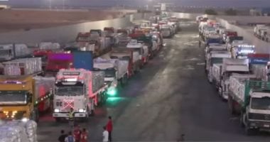 “زاد العزة.. من مصر إلى غزة”.. انطلاق قافلة المساعدات الـ27 إلى القطاع.. فيديو انطلاق قافلة المساعدات