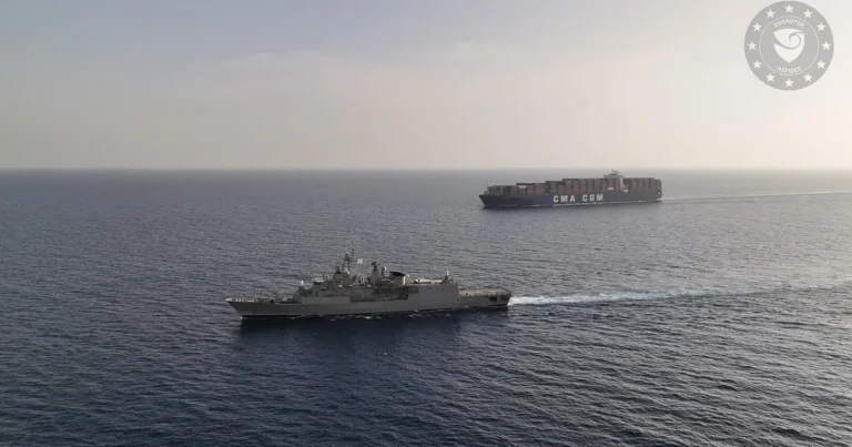 “أسبيدس”: اندلاع حريق في ناقلة غاز طبيعي مسال قبالة اليمن "أسبيدس": اندلاع حريق في ناقلة غاز طبيعي مسال قبالة اليمن