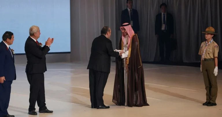 إكسبو 2030.. السعودية تتسلم الراية رسمياً من اليابان إكسبو 2030.. السعودية تتسلم الراية رسمياً من اليابان