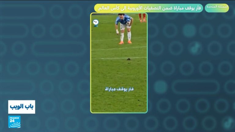 المملكة المتحدة.. فأر يوقف مباراة ضمن التصفيات الأوروبية إلى كأس العالم المملكة المتحدة.. فأر يوقف مباراة ضمن التصفيات الأوروبية إلى كأس العالم