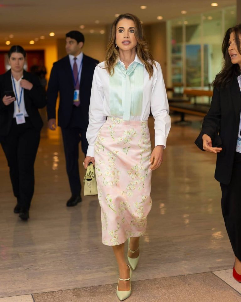 لماذا تفضل الملكة رانيا العبدالله الألوان الباستيلية بشكل خاص