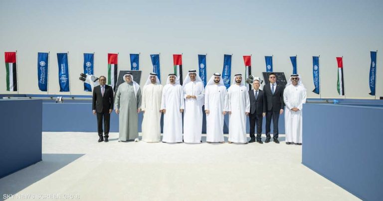 وضع حجر الأساس لأول وأكبر مشروع طاقة متجددة من نوعه بالعالم البنوك الإماراتية - بنك الإمارات دبي الوطني