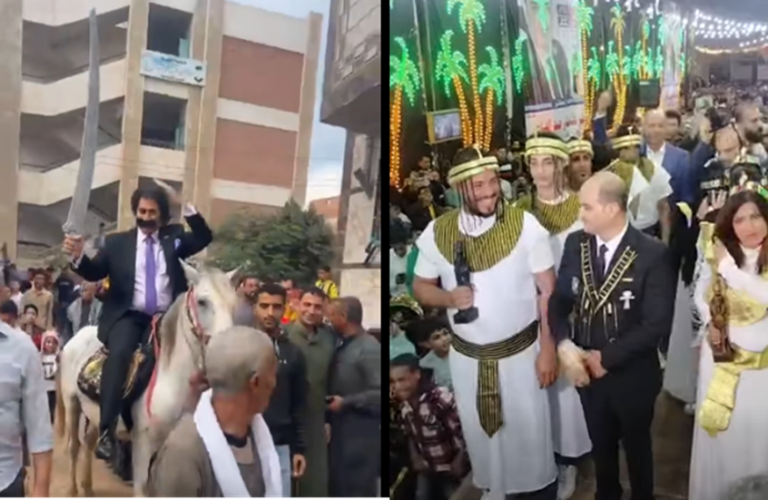 “أزياء فرعونية وعنتر شايل سيفه” ضمن حملات مرشحي البرلمان في مصر » وكالة بغداد اليوم الاخبارية "أزياء فرعونية وعنتر شايل سيفه" ضمن حملات مرشحي البرلمان في مصر » وكالة بغداد اليوم الاخبارية