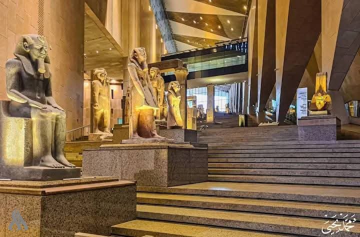 المتحف المصري الكبير.. أيقونة معمارية تروي التاريخ بـ 57 ألف قطعة أثرية » وكالة الانباء العراقية (واع) المتحف المصري الكبير.. أيقونة معمارية تروي التاريخ بـ 57 ألف قطعة أثرية