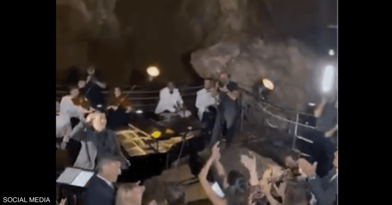 فيديو.. زفاف داخل "مغارة جعيتا" يثير الغضب في لبنان