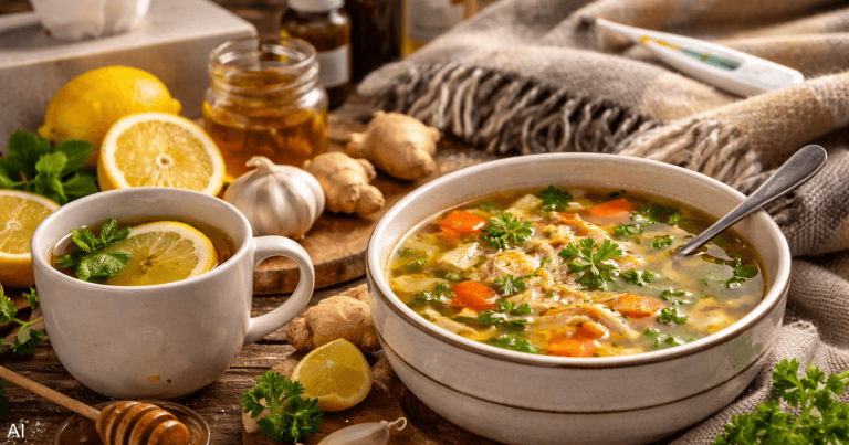 أطعمة صحية تساعد على التعافي من "الإنفلونزا الخارقة"