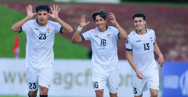 الأولمبي العراقي يتجاوز الإمارات ويبلغ نصف نهائي كأس الخليج الأولمبي العراقي يتجاوز الإمارات ويبلغ نصف نهائي كأس الخليج