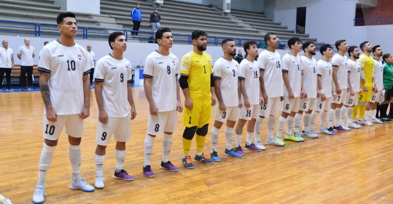 المنتخب العراقي لكرة الصالات يتعادل أمام لبنان ودياً