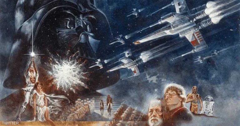 بيع اللوحة الأولى لـ”حرب النجوم” مقابل 4 ملايين دولار بيع اللوحة الأولى لـ"حرب النجوم" مقابل 4 ملايين دولار