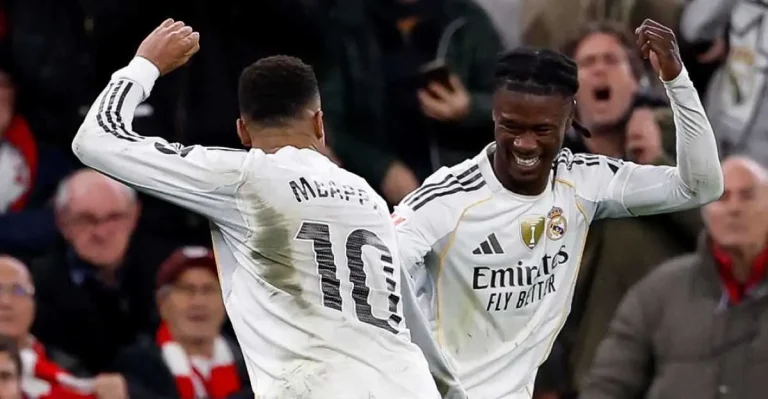 ريال مدريد يستعيد توازنه في الليغا بانتصار كبير (فيديو) ريال مدريد يستعيد توازنه في الليغا بانتصار كبير (فيديو)