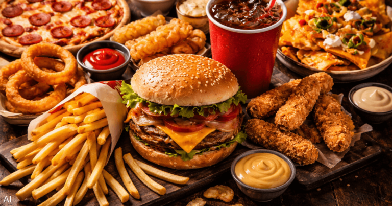 ماذا يحدث لجسمك عند تناول الوجبات السريعة يوميا؟