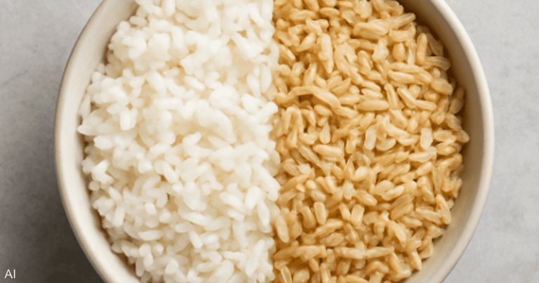 مقارنة بين الأرز الأبيض والبني.. ما الأفضل لصحتك؟ مقارنة بين الأرز الأبيض والبني.. ما الأفضل لصحتك؟
