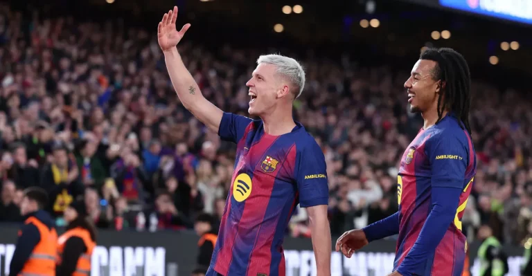 برشلونة يستعيد صدارة الليغا من غريمه ريال مدريد