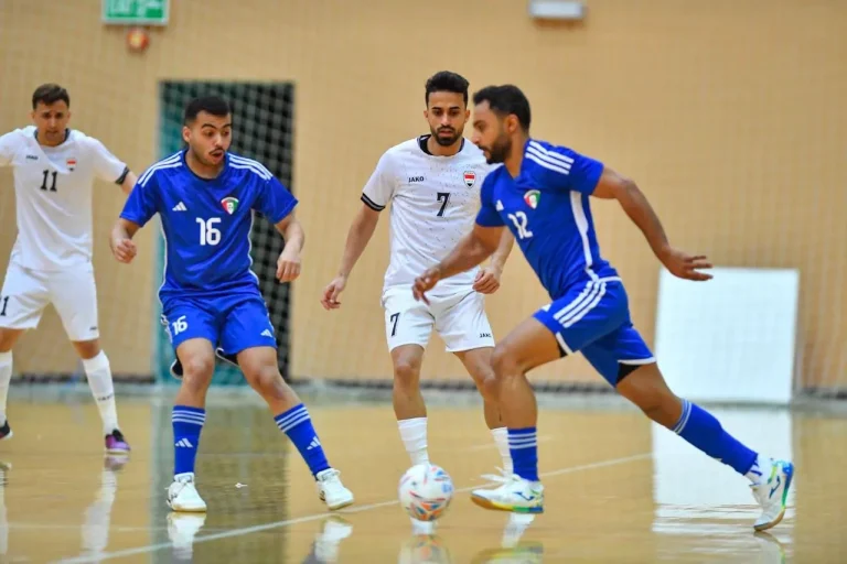 منتخب العراق يتعادل ودياً أمام الكويت بكرة الصالات