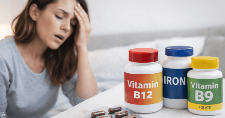 نقص فيتامينات “خفي”.. قد يفسّر التعب والتنميل وقلة التركيز نقص فيتامينات "خفي".. قد يفسّر التعب والتنميل وقلة التركيز