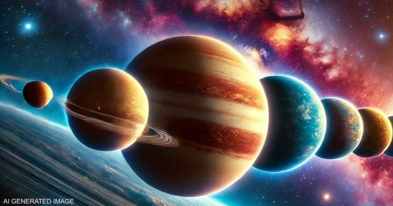 “طابور في الفضاء”.. اصطفاف نادر لـ6 كواكب نهاية فبراير "طابور في الفضاء".. اصطفاف نادر لـ6 كواكب نهاية فبراير