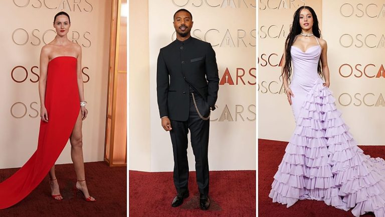 من مايكل بي جوردن إلى ريناته راينسفه: أفضل 14 إطلالة نجوم على سجادة أوسكار 2026 من مايكل بي جوردن إلى ريناته راينسفه: أفضل 14 إطلالة نجوم على سجادة أوسكار 2026