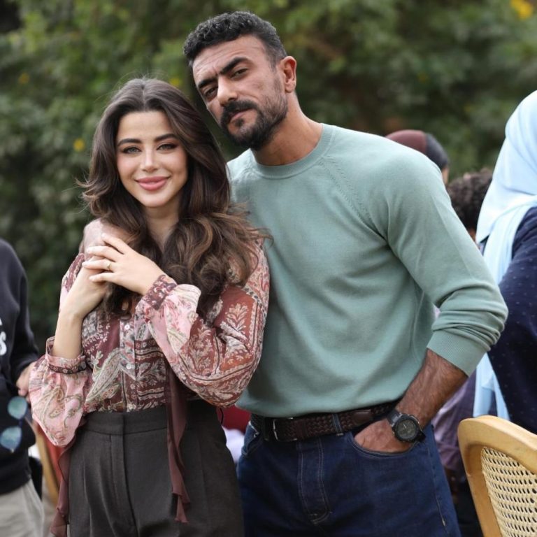 ''حبيبي يا حلو''... تعليق أحمد العوضي على يارا السكري يشعل مواقع التواصل بعد صورة بدلة الزفاف