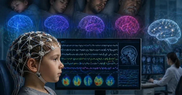 دراسة تكشف عن تأثير النوم والعمر في النشاط الكهربائي للدماغ